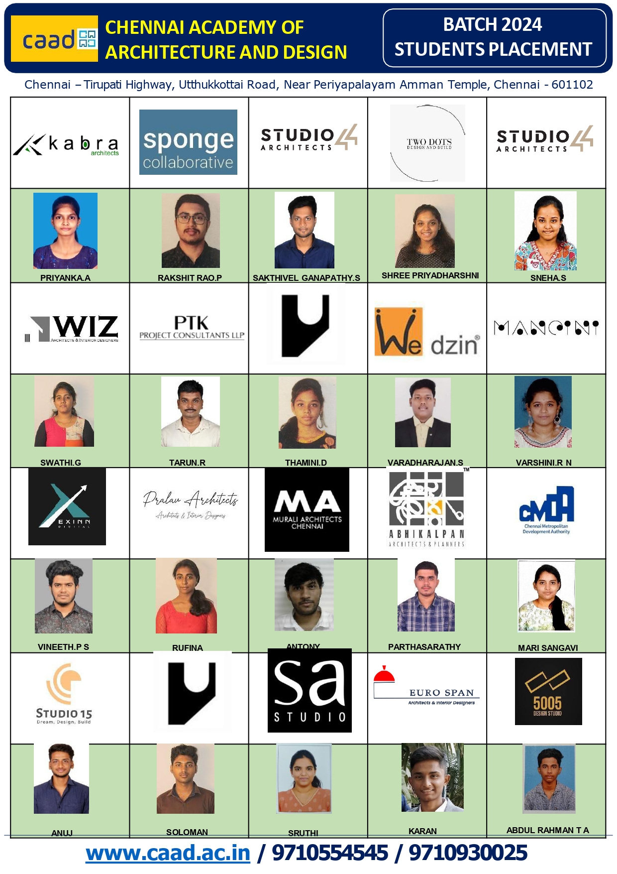 Batch 2024 Placement Poster 2